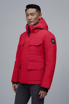 Chamarras Canada Goose Hombre Outlet - Maitland Abrigos Black Label Rojos VA6340972